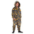 Snuggs Kids Blanket Onesie Dark Grey Bolt